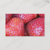 イチゴ摘み 名刺 (裏面)