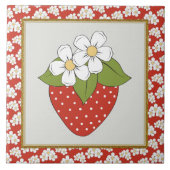 イチゴ果実厨房又は食堂 タイル (正面)