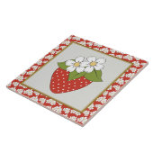 イチゴ果実厨房又は食堂 タイル (側面)