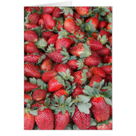 イチゴ果実挨拶状