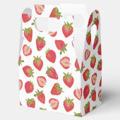 イチゴ果実模様 フェイバーボックス (オープン)