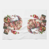 イチゴ格言キッチンタオル キッチンタオル (横)