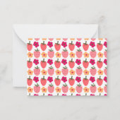 イチゴ格言 ノートカード (裏面)