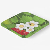 イチゴ植物 ペーパープレート (傾斜あり)