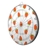 イチゴ模様 ダーツボード (正面右)