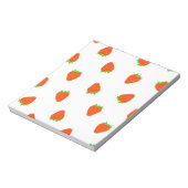 イチゴ模様 ノートパッド (回転)