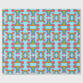 イチゴ模様 ラッピングペーパー (フラット)