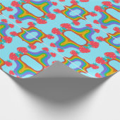 イチゴ模様 ラッピングペーパー (角)