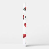 イチゴ水彩：シームレよくはしゃぐームパターン Case-Mate iPhoneケース (裏面 / 右)