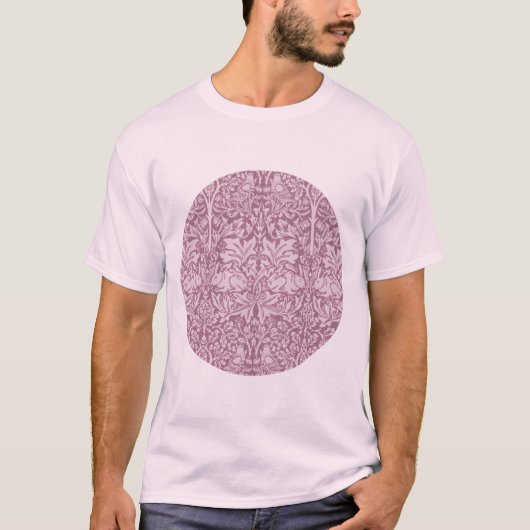イチゴ泥棒のウィリアム・モリスは刷新した Tシャツ (正面)