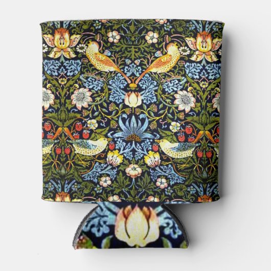 イチゴ泥棒のウィリアム・モリス 缶クーラー (正面)