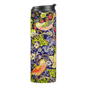 イチゴ泥棒の鳥ウイリアム・モリス タンブラー (回転左)