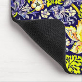 イチゴ泥棒の鳥ウイリアム・モリス マウスパッド (コーナー)