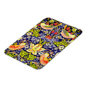 イチゴ泥棒の鳥ウイリアム・モリス マグネット (左側)