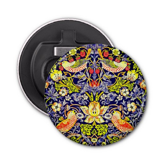 イチゴ泥棒の鳥ウイリアム・モリス 栓抜き (正面)