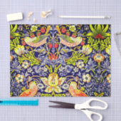 イチゴ泥棒の鳥ウイリアム・モリス 薄葉紙 (クラフト)