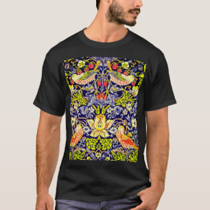 イチゴ泥棒の鳥ウイリアム・モリス Tシャツ