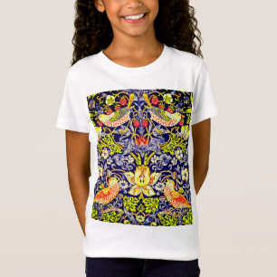 イチゴ泥棒の鳥ウイリアム・モリス Tシャツ