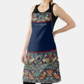 イチゴ泥棒ウィリアム・モリス エプロン (インサイチュ)