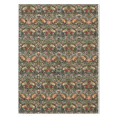 イチゴ泥棒ウィリアム・モリス・テーブルクロス テーブルクロス (正面)