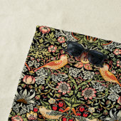 イチゴ泥棒ウィリアム・モリス ビーチタオル (インサイチュ)