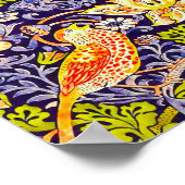 イチゴ泥棒ウィリアム・モリス ポスター (角)