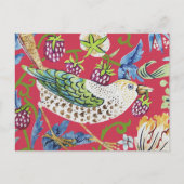 イチゴ泥棒ウィリアム・モリス ポストカード (正面)