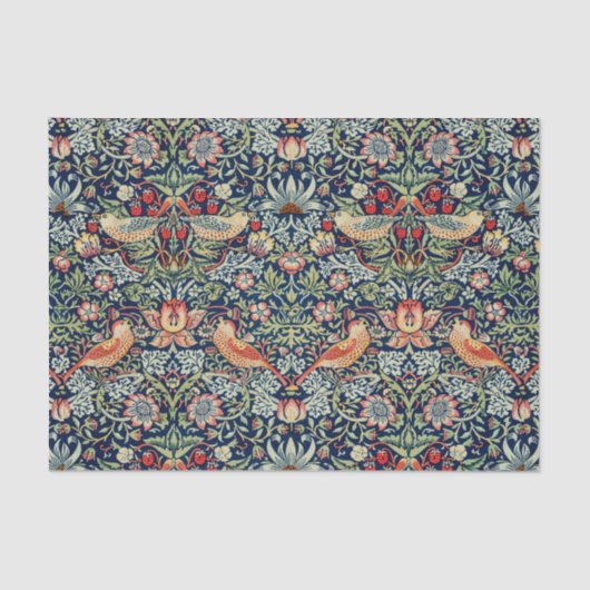 イチゴ泥棒ウィリアム・モリス 薄葉紙 (正面)