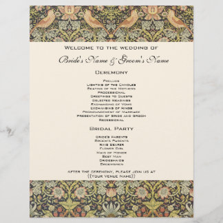 イチゴ泥棒ビンテージ結婚式セット