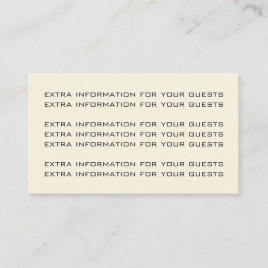 イチゴ泥棒ビンテージ結婚式セット エンクロージャーカード (正面)