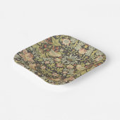 イチゴ泥棒ビンテージ結婚式セット ペーパープレート (傾斜あり)