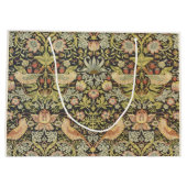 イチゴ泥棒ビンテージ結婚式セット ラージペーパーバッグ (裏面)