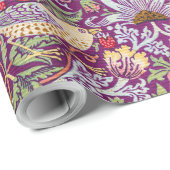 イチゴ泥棒レッド、ウィリアム・モリス ラッピングペーパー (ロールコーナー)