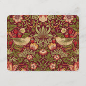 イチゴ泥棒結婚情報カード エンクロージャーカード (裏面)