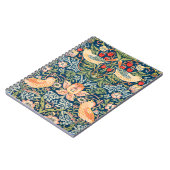 イチゴ泥棒芸術的ウィリアム・モリス手帳 ノートブック (左側)