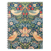 イチゴ泥棒芸術的ウィリアム・モリス手帳 ノートブック (正面)