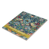 イチゴ泥棒 – ウィリアム・モリスのデザイン タイル (側面)