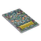 イチゴ泥棒 – ウィリアム・モリスのデザイン ノートブック (右側)