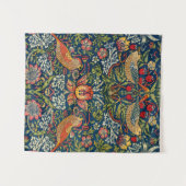 イチゴ泥棒、ウィリアム・モリスの後ろのドット タペストリー (正面(横))