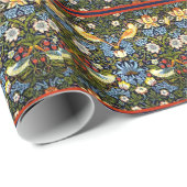 イチゴ泥棒、ウィリアム・モリスの有名な柄 ラッピングペーパー (ロールコーナー)