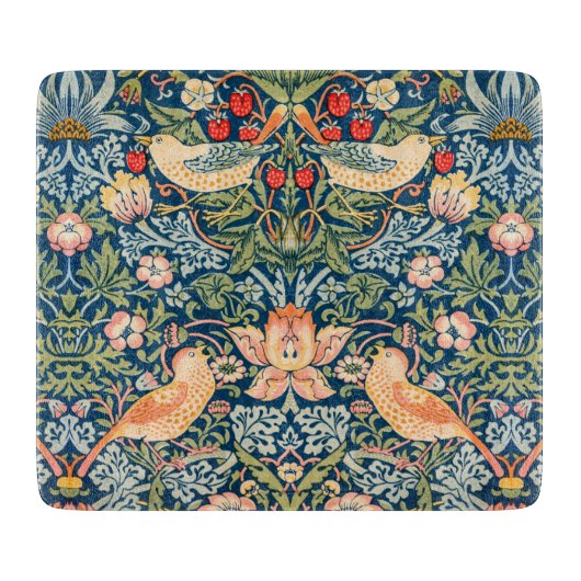 イチゴ泥棒（ウィリアム・モリス著） カッティングボード (正面)