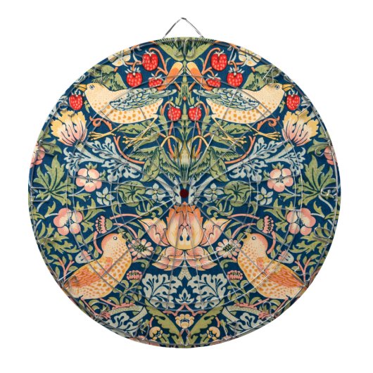 イチゴ泥棒（ウィリアム・モリス著） ダーツボード (正面)