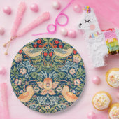 イチゴ泥棒（ウィリアム・モリス著） ペーパープレート (パーティー)