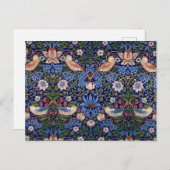 イチゴ泥棒,ウィリアム・モリス シーズンポストカード (正面/裏面)