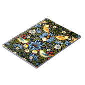 イチゴ泥棒、ウィリアム・モリス ノートブック (左側)