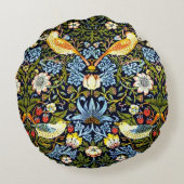 イチゴ泥棒 ラウンドクッション (裏面)