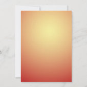 イチゴ漫画誕生日招待状 招待状 (裏面)