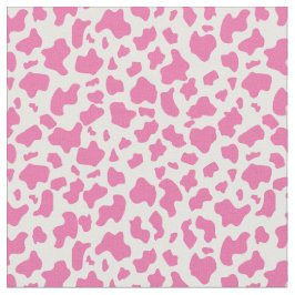 イチゴ牛のプリント、カスタム背景とサイズ ファブリック