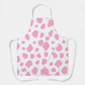 イチゴ牛の衣装 エプロン (正面)