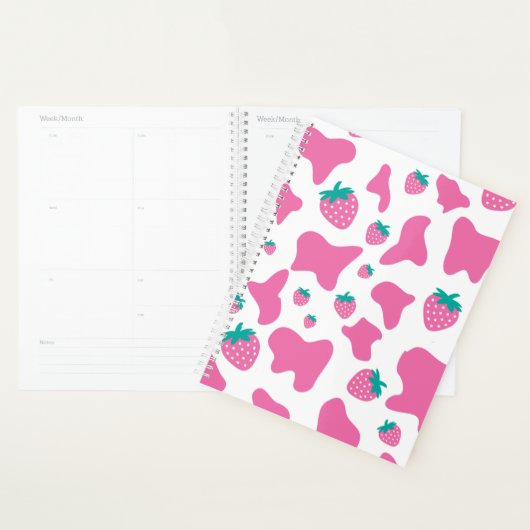 イチゴ牛 プランナー手帳 (ディスプレー)
